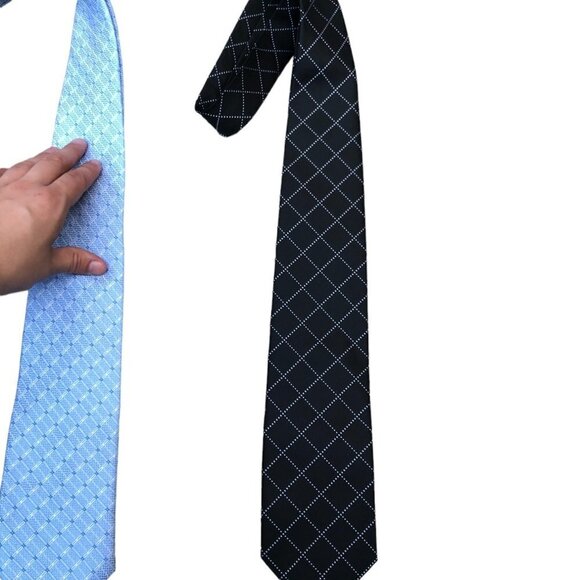 Vintage Burberry Tie Blue - Picture 3 of 3